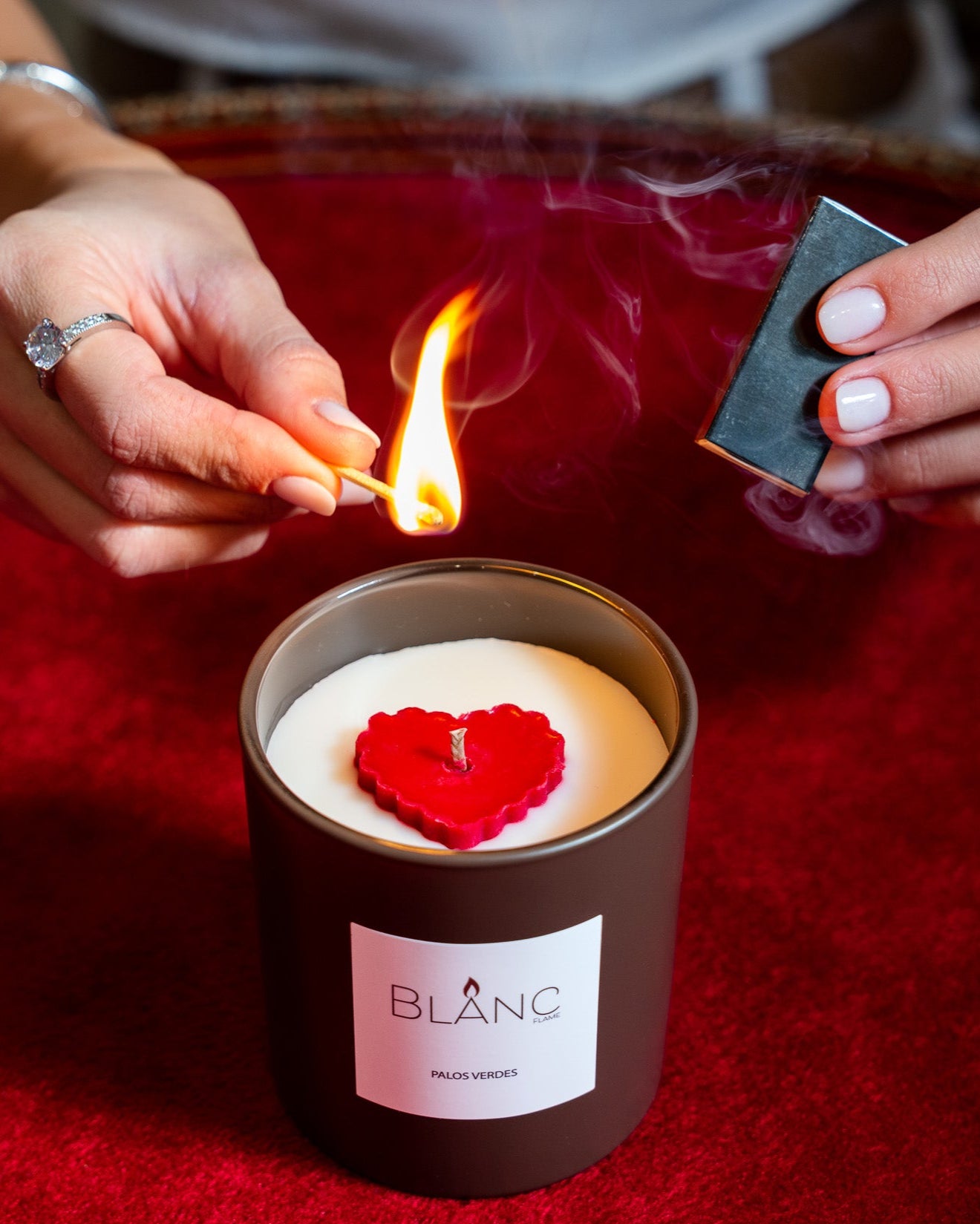 Santal Love Candle